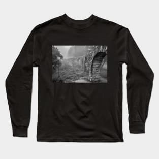 The old aqueduct of Metaxochori Long Sleeve T-Shirt